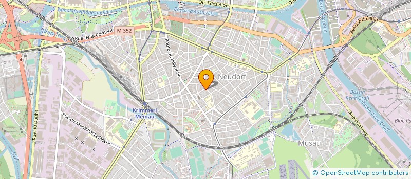 localisation de l'entreprise ALSACIENNE DE LA TECHNIQUE ET DU CONFORT à STRASBOURG