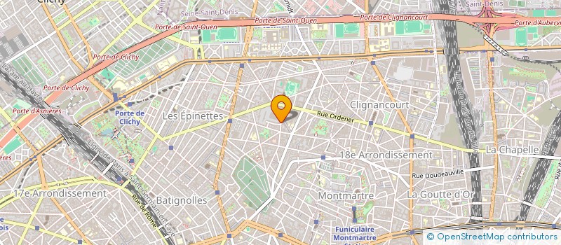 localisation de l'entreprise ALSACIENNE IMPRESSION PARIS  PARIS