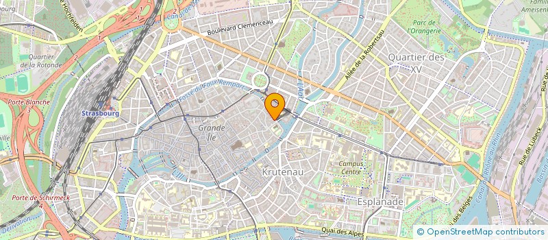 localisation de l'entreprise ALSACLEAU  STRASBOURG