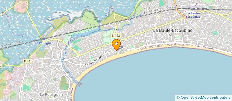 localisation de l'entreprise ALSADE  LA BAULE-ESCOUBLAC