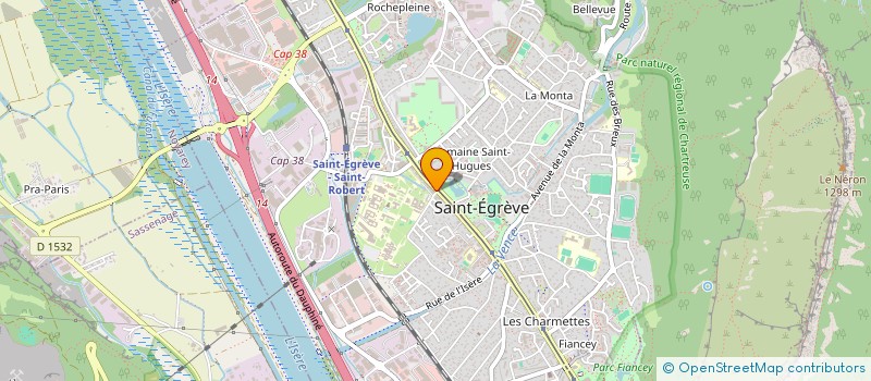 localisation de l'entreprise ALSAEL  SAINT-EGREVE