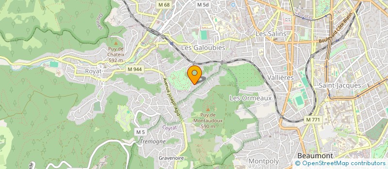 localisation de l'entreprise ALSAFIT  CHAMALIERES