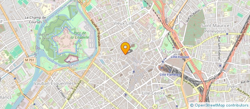 localisation de l'entreprise ALSAFLANDRES SARL à LILLE