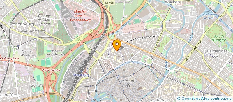 localisation de l'entreprise ALSAFUN à STRASBOURG