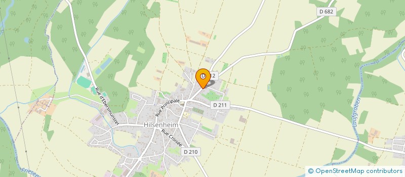 localisation de l'entreprise ALSAGRI à HILSENHEIM