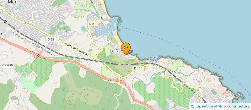 localisation de l'entreprise ALSAJO à ARGELES SUR MER