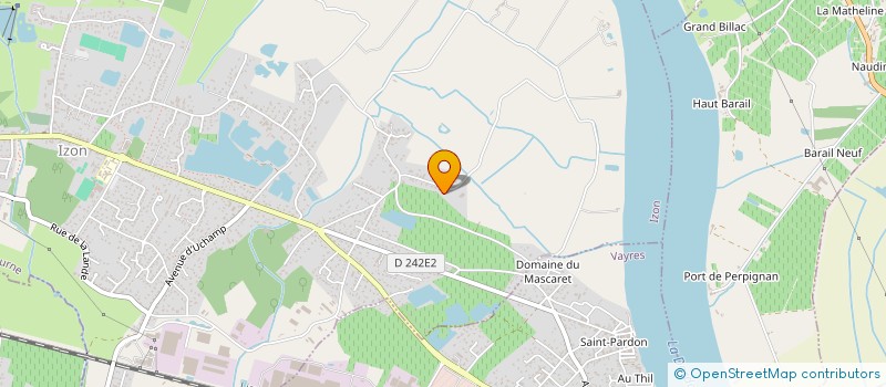 localisation de l'entreprise ALSALONI  IZON