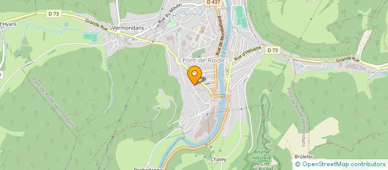 localisation de l'entreprise ALSALOR  PONT-DE-ROIDE-VERMONDANS