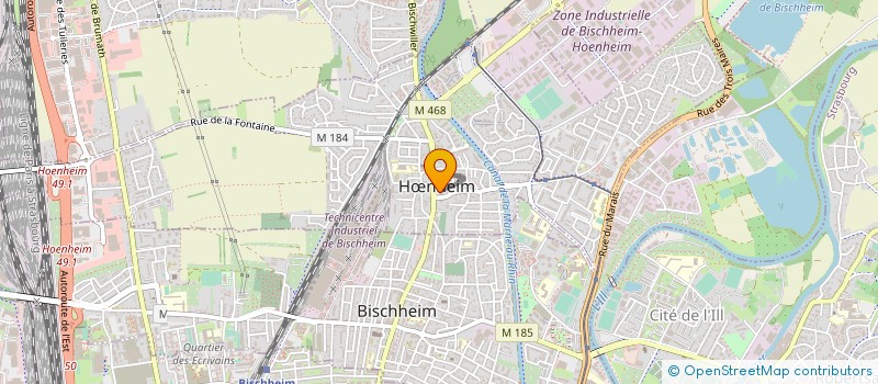 localisation de l'entreprise ALSAMILE  HNHEIM