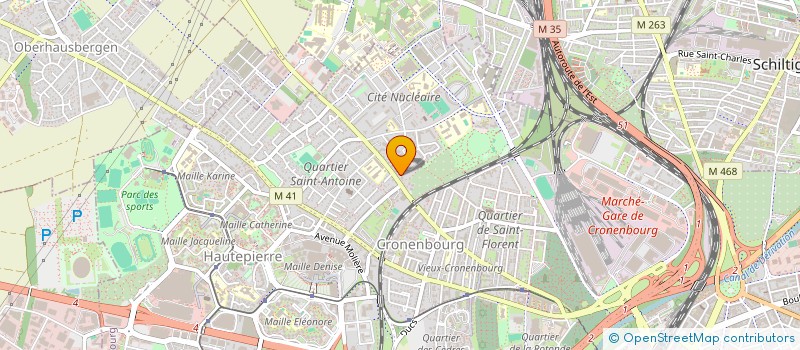 localisation de l'entreprise ALSANETT SARL à STRASBOURG
