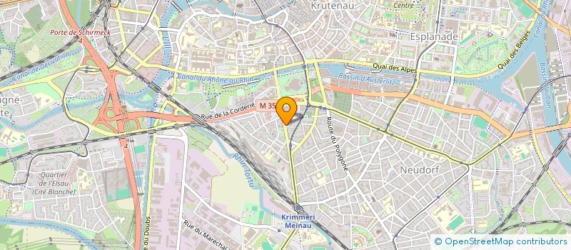 localisation de l'entreprise ALSANUT  STRASBOURG