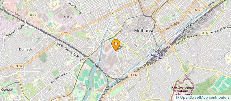 localisation de l'entreprise ALSAPAIN à MULHOUSE