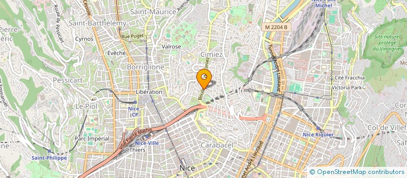localisation de l'entreprise ALSAPAR  NICE