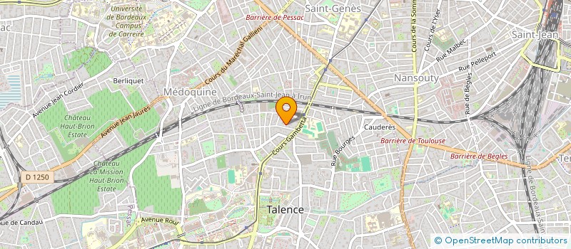 localisation de l'entreprise ALSAQUATIQUE à TALENCE