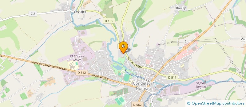 localisation de l'entreprise ALSARO à CONDE-EN-NORMANDIE