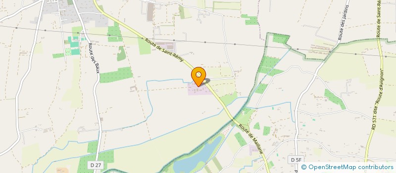 localisation de l'entreprise ALSAT  MAILLANE