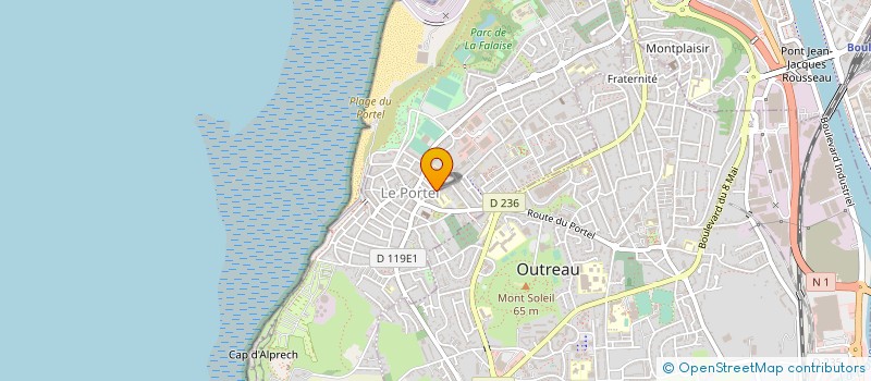 localisation de l'entreprise ALSAT  LE PORTEL