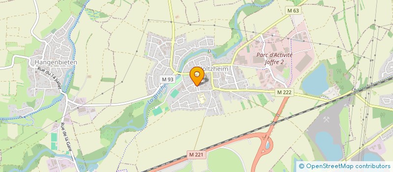 localisation de l'entreprise ALSAVAR  HOLTZHEIM