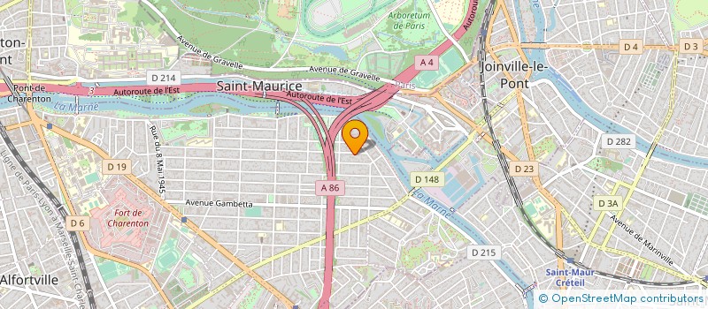 localisation de l'entreprise ALSBOM à MAISONS-ALFORT