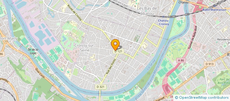 localisation de l'entreprise ALSC  CROISSY-SUR-SEINE