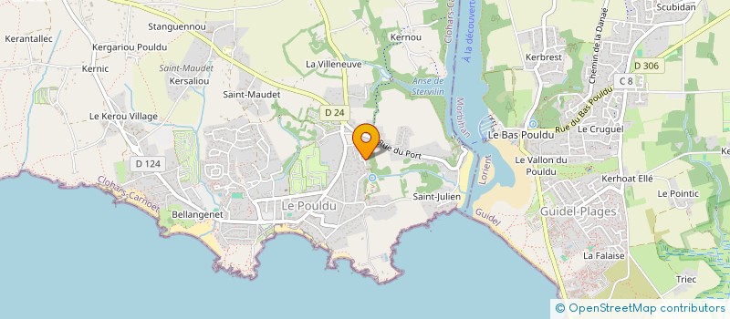 localisation de l'entreprise ALSCO  CLOHARS-CARNOET