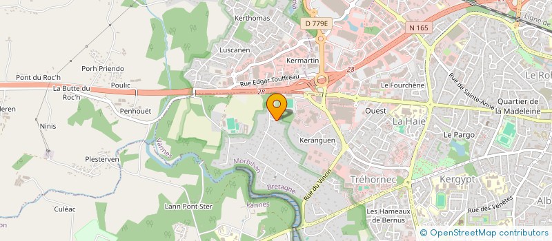 localisation de l'entreprise ALSE à VANNES