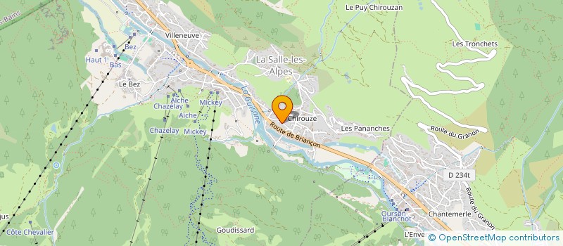 localisation de l'entreprise ALSELO  LA SALLE-LES-ALPES