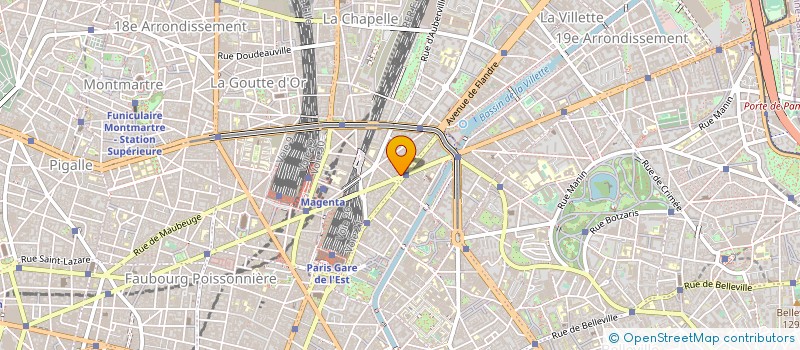 localisation de l'entreprise ALSER à PARIS