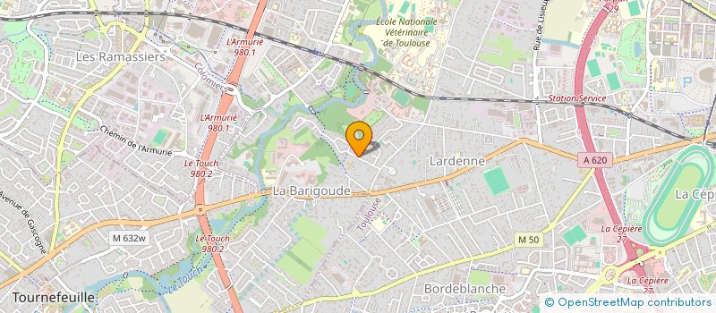 localisation de l'entreprise ALSERONE à TOULOUSE