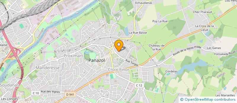 localisation de l'entreprise ALSESE  PANAZOL