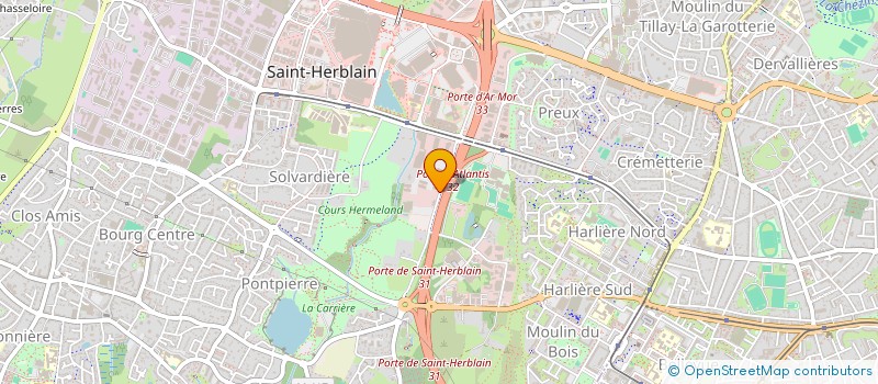 localisation de l'entreprise ALSEVE à SAINT-HERBLAIN