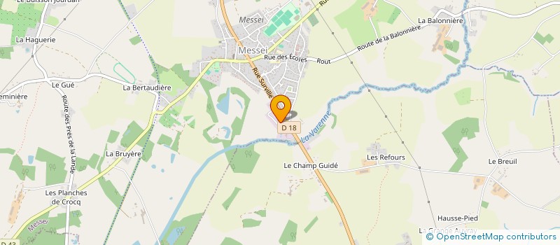 localisation de l'entreprise ALSEZ à MESSEI