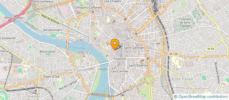 localisation de l'entreprise ALSG  TOULOUSE