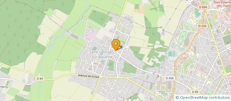 localisation de l'entreprise ALSG  SAINT-GEORGES-SUR-BAULCHE