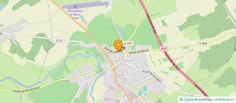 localisation de l'entreprise ALSI  SILTZHEIM