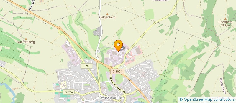 localisation de l'entreprise ALSIA REGULAGE  HANGENBIETEN