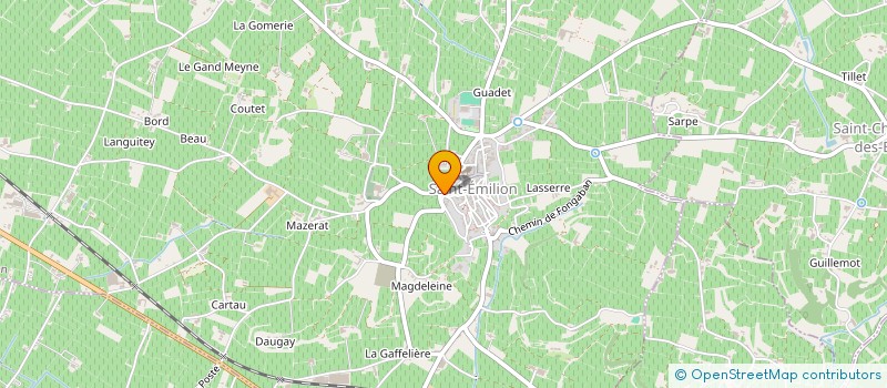 localisation de l'entreprise ALSIDER  SAINT-EMILION