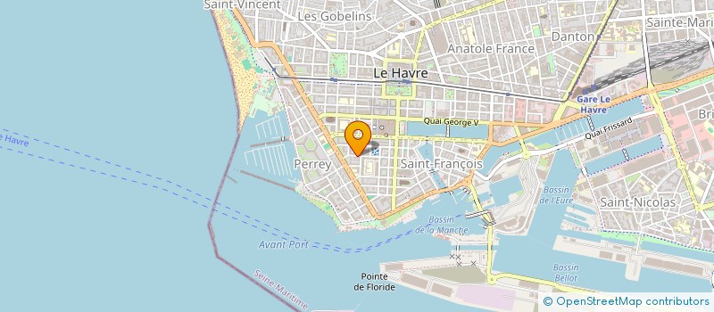 localisation de l'entreprise ALSIM à LE HAVRE