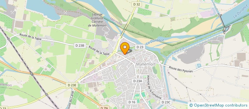 localisation de l'entreprise ALSIMA à MALLEMORT