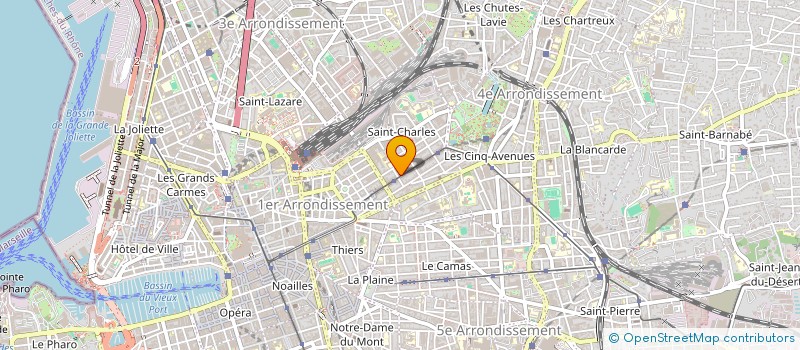 localisation de l'entreprise ALSIMAR à MARSEILLE