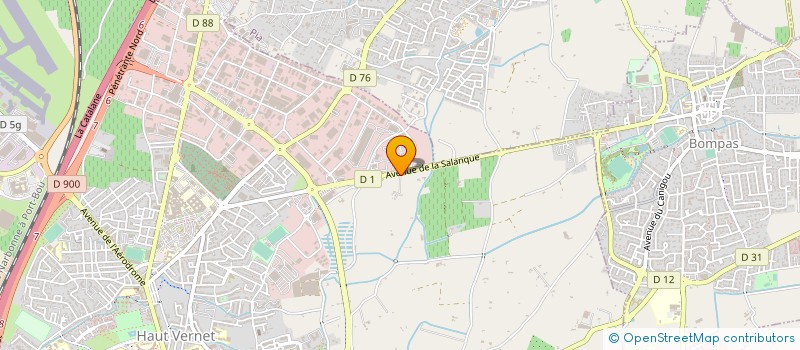 localisation de l'entreprise ALSINA à PERPIGNAN