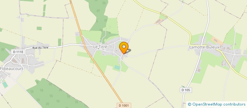 localisation de l'entreprise ALSION  LE TITRE