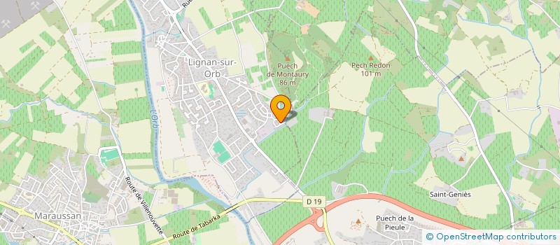 localisation de l'entreprise ALSO VOYAGES  LIGNAN-SUR-ORB