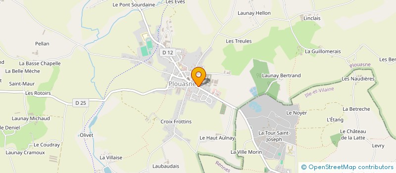 localisation de l'entreprise ALSODIS à PLOUASNE