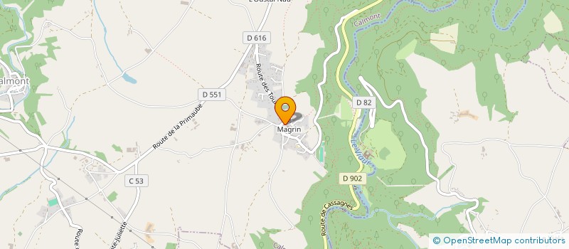 localisation de l'entreprise ALSOEM IMMO  CALMONT