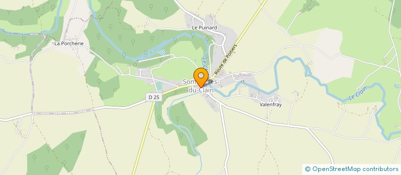 localisation de l'entreprise ALSOM à SOMMIERES-DU-CLAIN