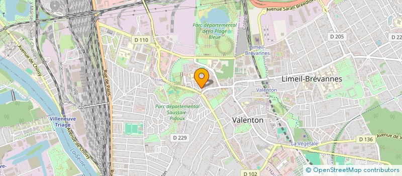 localisation de l'entreprise ALSOM CONNECT à VALENTON