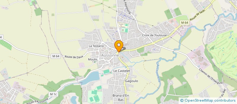 localisation de l'entreprise ALSONA à AUSSONNE