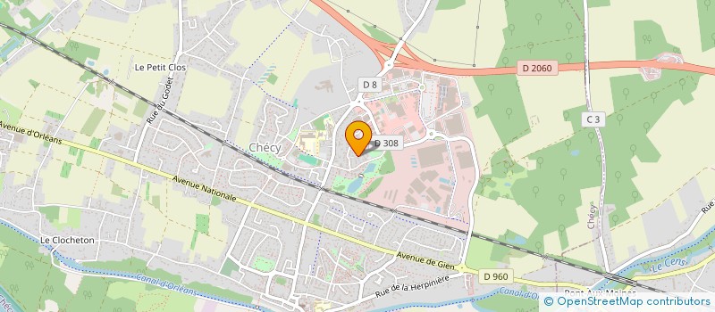 localisation de l'entreprise ALSR CONSEILS à CHECY