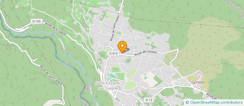 localisation de l'entreprise ALSTA CONSEIL ET GESTION  SAINT-CEZAIRE-SUR-SIAGNE